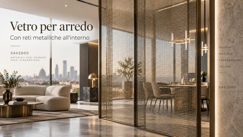 vetro per arredo