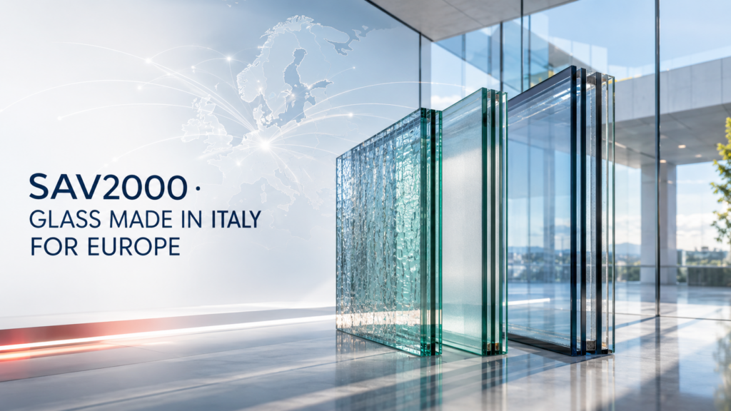 Soluzioni SAV2000 in vetro isolante, stratificato e sottovuoto per il mercato europeo